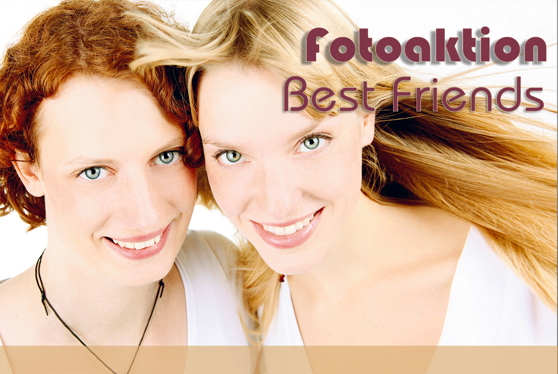 Best Friend Fotoaktion bei glanzlicht